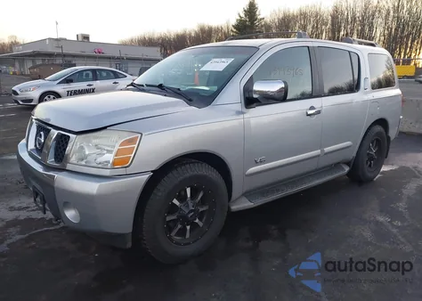 2005 Nissan Armada Le from USA, damaged, VIN 5N1AA08B75N732980